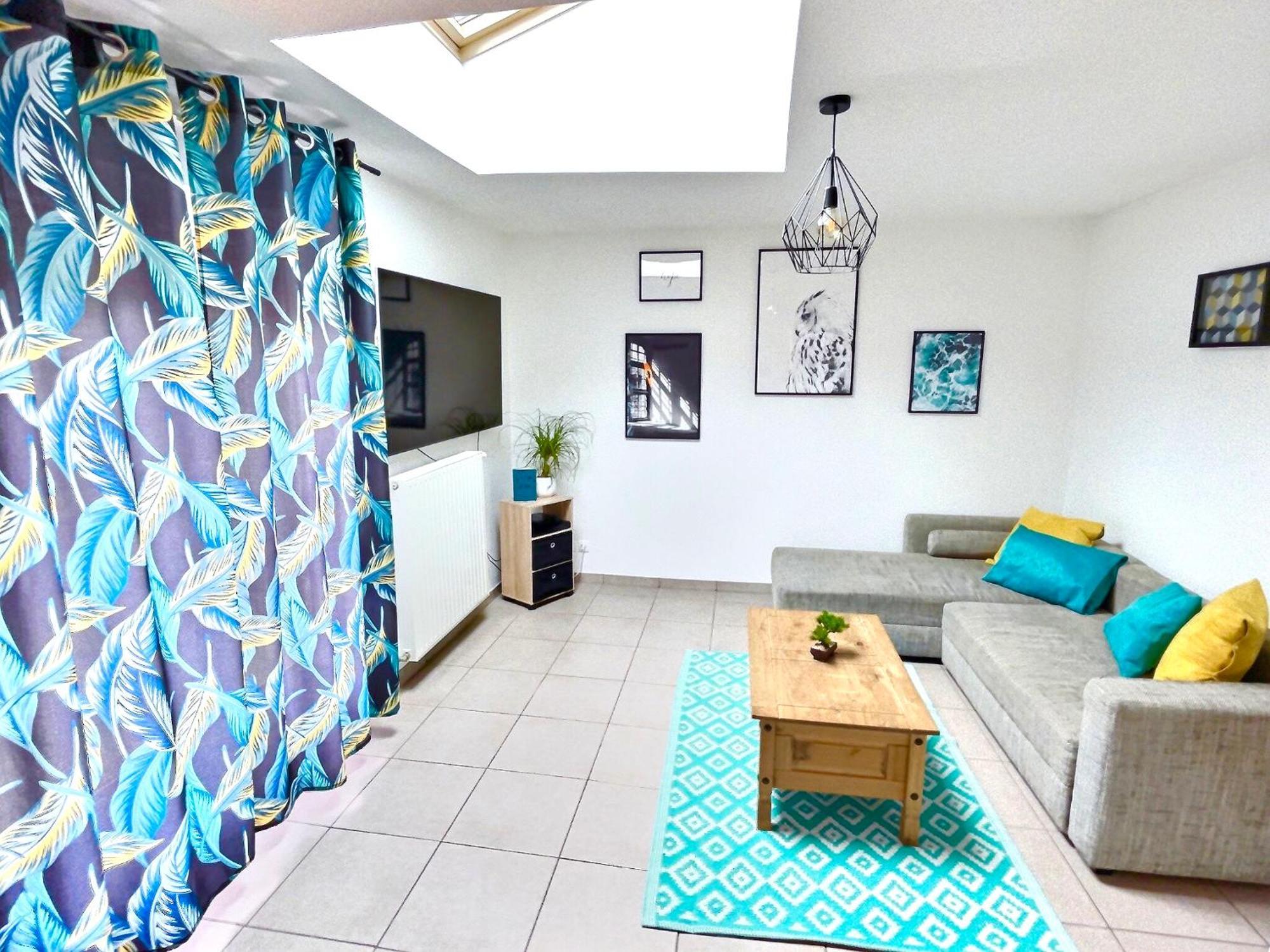 3 Etoiles Les Themes Proche Lux, Metz, Cattenom Apartment *